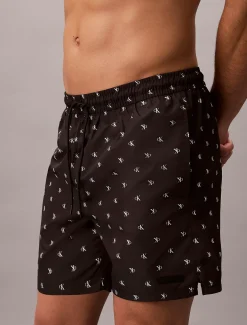 Calvin Klein Unifarbene Badehose^Herren BademodeFrisch Eingetroffen