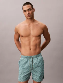 Calvin Klein Unifarbene Badehose^Herren BademodeFrisch Eingetroffen