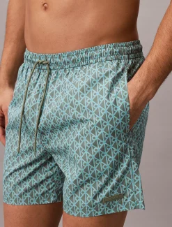 Calvin Klein Unifarbene Badehose^Herren BademodeFrisch Eingetroffen
