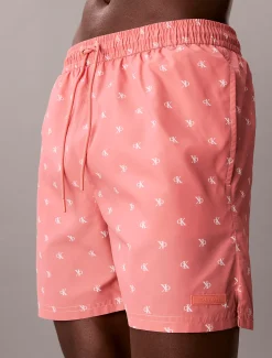 Calvin Klein Unifarbene Badehose^Herren BademodeFrisch Eingetroffen