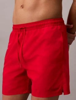 Calvin Klein Unifarbene Badehose^Herren BademodeFrisch Eingetroffen