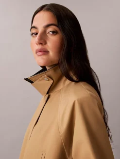 Calvin Klein Utility-Jacke aus Baumwoll-Twill-Mix^Damen JackenFrisch Eingetroffen