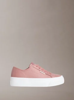Calvin Klein Valentina - Plateau-Sneakers aus Leder^Damen SneakerFrisch Eingetroffen