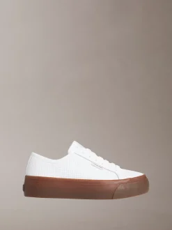 Calvin Klein Valentina - Plateau-Sneakers aus Leder^Damen SneakerFrisch Eingetroffen