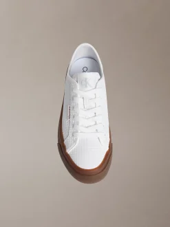 Calvin Klein Valentina - Plateau-Sneakers aus Leder^Damen SneakerFrisch Eingetroffen