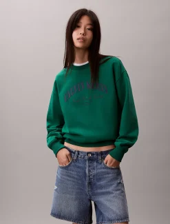 Calvin Klein Varsity Logo-Sweatshirt^Damen Sweatshirts & Hoodies