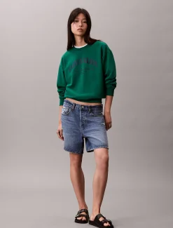 Calvin Klein Varsity Logo-Sweatshirt^Damen Sweatshirts & Hoodies