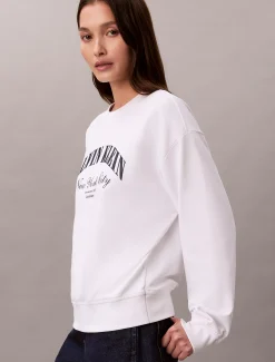 Calvin Klein Varsity Logo-Sweatshirt^Damen Sweatshirts & Hoodies