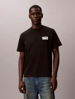 Calvin Klein Varsity-Badge-T-Shirt^Herren T-shirts