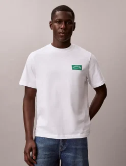 Calvin Klein Varsity-Badge-T-Shirt^Herren T-shirts