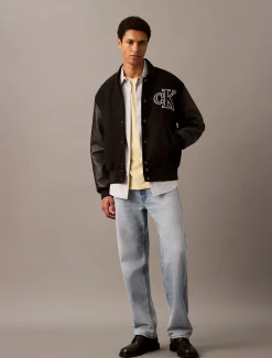 Calvin Klein Varsity-Bomberjacke^Herren JackenFrisch Eingetroffen