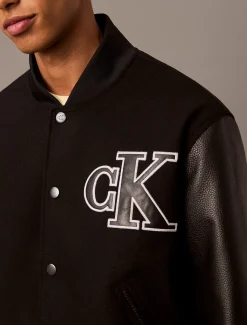 Calvin Klein Varsity-Bomberjacke^Herren JackenFrisch Eingetroffen