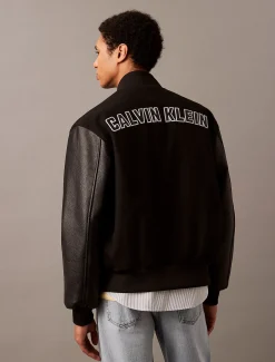 Calvin Klein Varsity-Bomberjacke^Herren JackenFrisch Eingetroffen