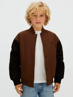 Calvin Klein Varsity-Bomberjacke^Kinder Jacken & MäntelFrisch Eingetroffen|Kleidung