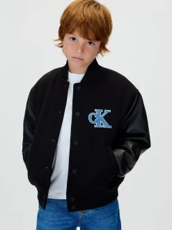 Calvin Klein Varsity-Jacke^Kinder Jacken & MäntelFrisch Eingetroffen|Kleidung