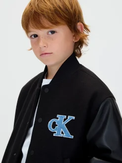Calvin Klein Varsity-Jacke^Kinder Jacken & MäntelFrisch Eingetroffen|Kleidung