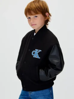 Calvin Klein Varsity-Jacke^Kinder Jacken & MäntelFrisch Eingetroffen|Kleidung