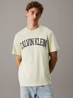 Calvin Klein Varsity-Logo-T-Shirt mit Rundhalsausschnitt^Herren T-shirts