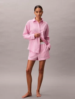 Calvin Klein V-Day-Shorts - Cotton Poplin^Damen Nachtwäsche & Loungewear