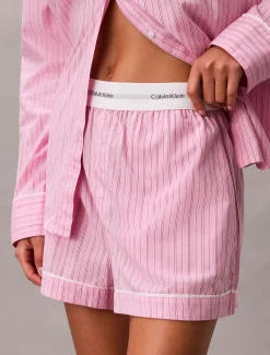 Calvin Klein V-Day-Shorts - Cotton Poplin^Damen Nachtwäsche & Loungewear
