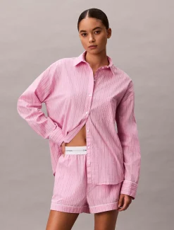 Calvin Klein V-Day-Shorts - Cotton Poplin^Damen Nachtwäsche & Loungewear