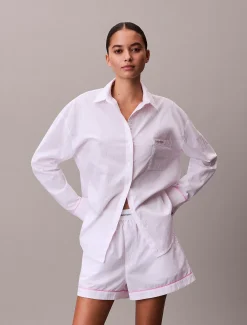 Calvin Klein V-Day-Shorts - Cotton Poplin^Damen Nachtwäsche & Loungewear