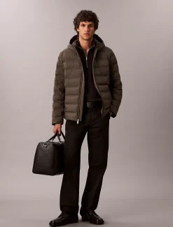 Calvin Klein Verstaubar Aufgesticktes Logo Gesteppt Steppjacke^Herren Stepp Jacken|JackenFrisch Eingetroffen