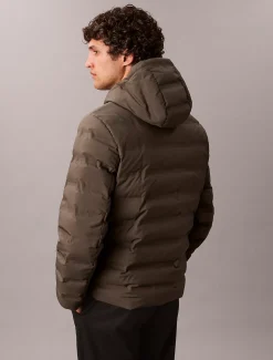 Calvin Klein Verstaubar Aufgesticktes Logo Gesteppt Steppjacke^Herren Stepp Jacken|JackenFrisch Eingetroffen