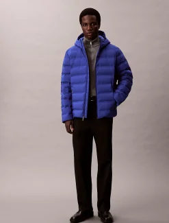 Calvin Klein Verstaubar Aufgesticktes Logo Gesteppt Steppjacke^Herren Stepp Jacken|JackenFrisch Eingetroffen