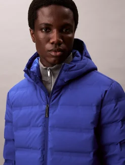 Calvin Klein Verstaubar Aufgesticktes Logo Gesteppt Steppjacke^Herren Stepp Jacken|JackenFrisch Eingetroffen