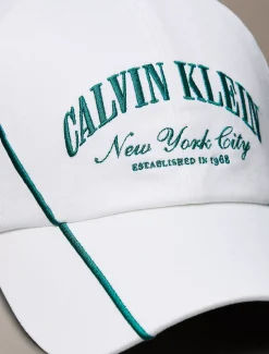 Calvin Klein Verstellbare Cap aus UV‑geschütztem Twill mit Heritage-Logo^Damen Schals & Handschuhe