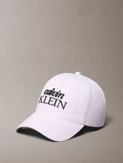 Calvin Klein Verstellbare Cap aus UV-geschütztem Twill mit Logo^Damen Schals & Handschuhe