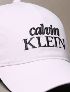 Calvin Klein Verstellbare Cap aus UV-geschütztem Twill mit Logo^Damen Schals & Handschuhe
