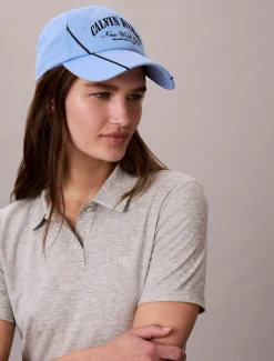 Calvin Klein Verstellbare Cap aus UV‑geschütztem Twill mit Heritage-Logo^Damen Schals & Handschuhe