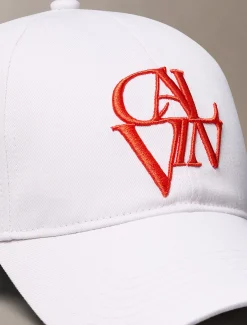 Calvin Klein Verstellbare Cap aus UV-geschütztem Twill mit Logo^Damen Schals & Handschuhe