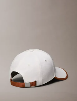 Calvin Klein Verstellbare Cap aus UV-geschütztem Twill-Bouclé mit Logo^Damen Schals & Handschuhe