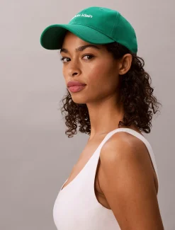 Calvin Klein Verstellbare Kappe aus Baumwoll-Twill^Damen Schals & Handschuhe