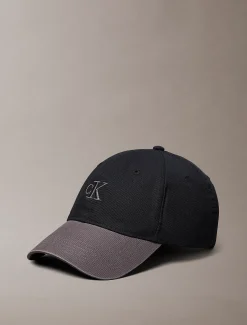 Calvin Klein Verstellbare Kappe mit Canvas-Logo-Stickerei^Herren Kappen & MützenFrisch Eingetroffen