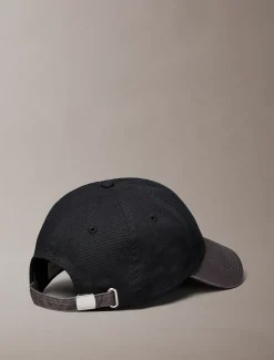 Calvin Klein Verstellbare Kappe mit Canvas-Logo-Stickerei^Herren Kappen & MützenFrisch Eingetroffen