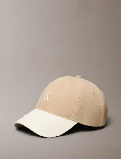 Calvin Klein Verstellbare Kappe mit Canvas-Logo-Stickerei^Herren Kappen & MützenFrisch Eingetroffen