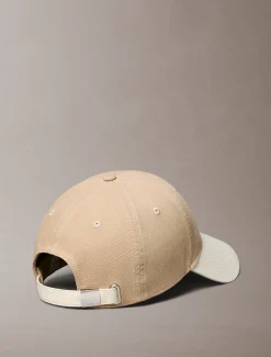 Calvin Klein Verstellbare Kappe mit Canvas-Logo-Stickerei^Herren Kappen & MützenFrisch Eingetroffen