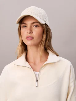 Calvin Klein Verstellbare Kappe mit Logo-Emblem aus Baumwoll-Twill^Damen Taschen & Accessoires