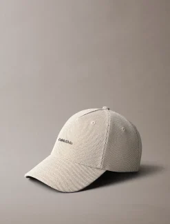 Calvin Klein Verstellbare Logo-Kappe aus Canvas-Struktur^Herren Kappen & MützenFrisch Eingetroffen