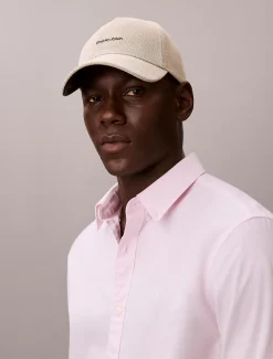 Calvin Klein Verstellbare Logo-Kappe aus Canvas-Struktur^Herren Kappen & MützenFrisch Eingetroffen