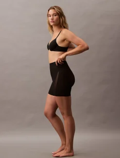 Calvin Klein Vorgeformte Shapewear-Shorts - Stay Put Mesh^Damen Shapewear|Unterhosen