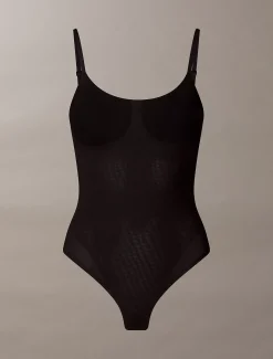 Calvin Klein Vorgeformter Shapewear-Body - Stay Put Mesh^Damen Shapewear