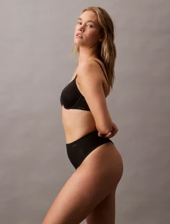 Calvin Klein Vorgeformter Shapewear-String - Stay Put Mesh^Damen Shapewear|Unterhosen