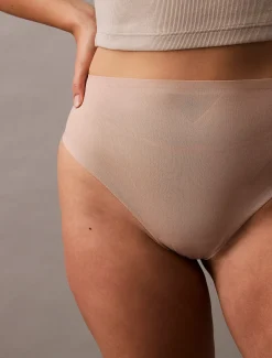 Calvin Klein Vorgeformter Shapewear-String - Stay Put Mesh^Damen Unterhosen|Shapewear