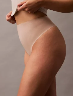 Calvin Klein Vorgeformter Shapewear-String - Stay Put Mesh^Damen Unterhosen|Shapewear