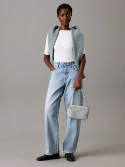 Calvin Klein Wandelbare Camera Bag mit Logo^Damen Umhängetaschen|SchultertaschenFrisch Eingetroffen